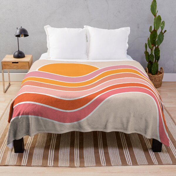 Item preview, Retro style sunrise illustration designed and sold by BattaAnastasia.