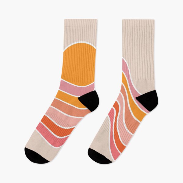 Item preview, Retro style sunrise illustration designed and sold by BattaAnastasia.