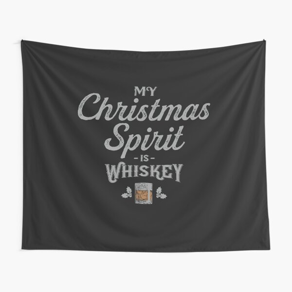 Item preview, My Christmas Spirit is Whiskey Lover Funny Xmas Gift  designed and sold by alenaz.