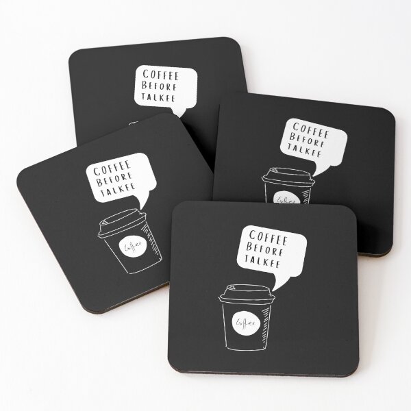 Item preview, Coffee Before Talkee designed and sold by Davestre.