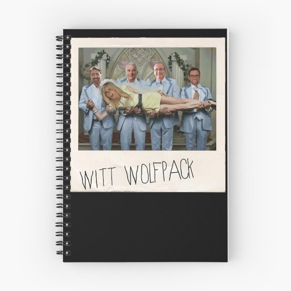 Item preview, La parodia de la resaca de Witt Wolfpack designed and sold by ELIZABETHSEAS.