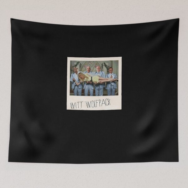 Item preview, La parodia de la resaca de Witt Wolfpack designed and sold by ELIZABETHSEAS.