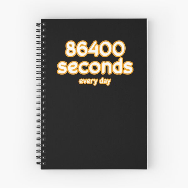 Item preview, 86400 Seconds Every Day Motivation designed and sold by Galaxy-Corner.