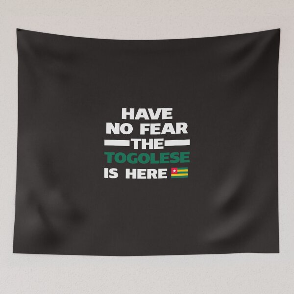 Item preview, No Fear Togolese Is Here Togo Pride designed and sold by AlwaysAwesome.