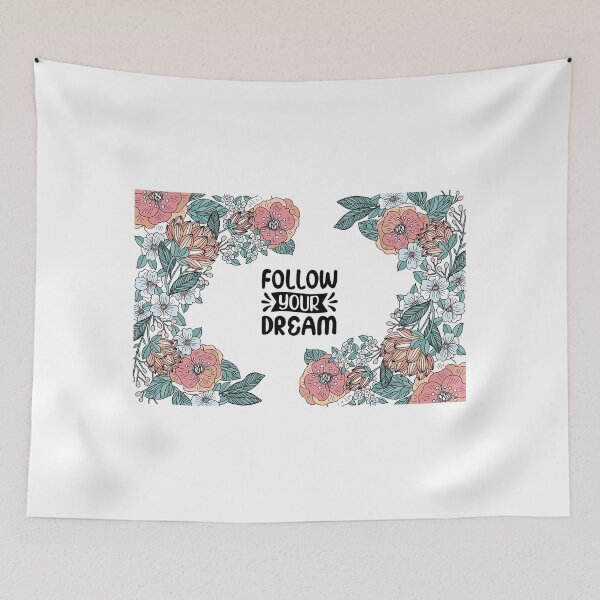 Item preview, Quote "Follow your dream" - Inspirational quotes, motivation, lifestyle designed and sold by AdvanceDesign.
