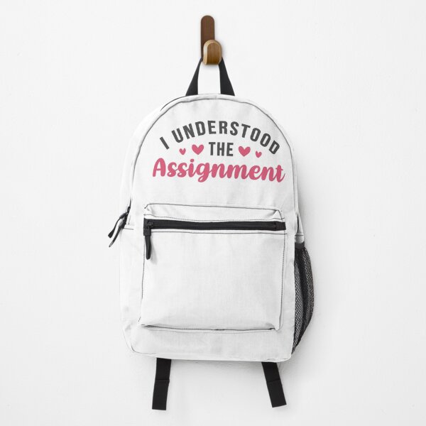 Item preview, I Understood The Assignment Pink designed and sold by ClaudiaGrosso.