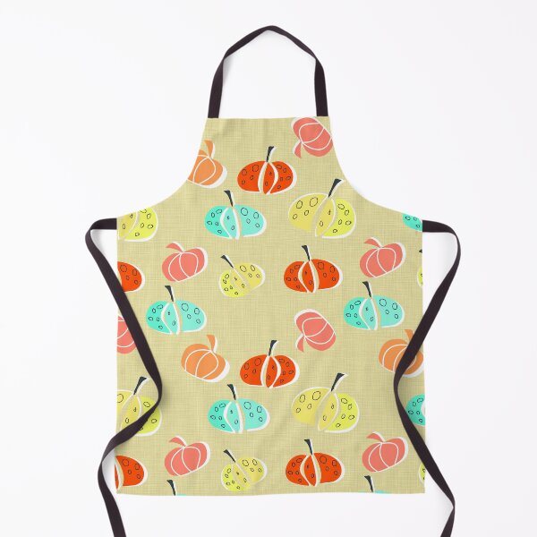 Item preview, Pumpkins Party Red, Yellow and Turquoise designed and sold by mirimo.