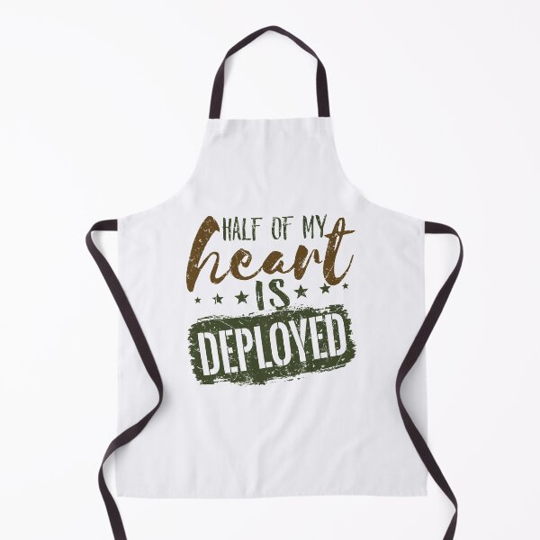 Item preview, Half of My Heart is Deployed Military Wife Spouse designed and sold by jaygo.