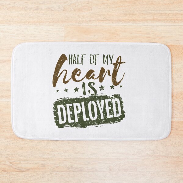 Item preview, Half of My Heart is Deployed Military Wife Spouse designed and sold by jaygo.