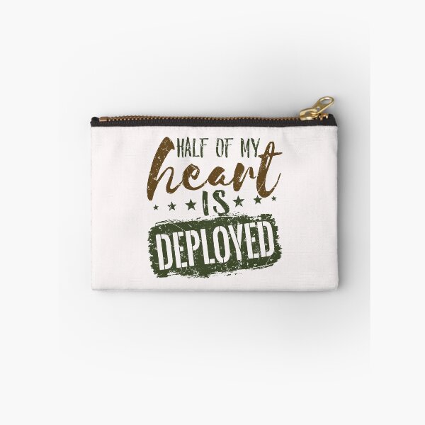Item preview, Half of My Heart is Deployed Military Wife Spouse designed and sold by jaygo.