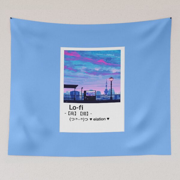 Item preview, aesthetic japanese cities wallpapers Osaka  designed and sold by Design Repo.