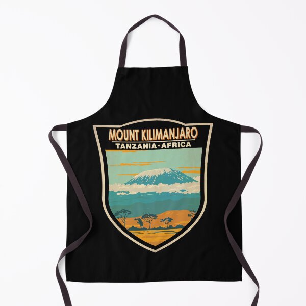 Item preview, Mount Kilimanjaro Tanzania Africa Badge designed and sold by KrisSidDesigns.