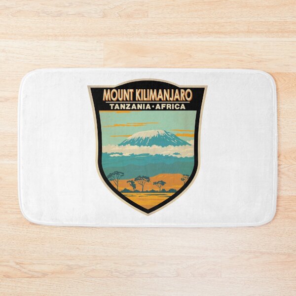 Item preview, Mount Kilimanjaro Tanzania Africa Badge designed and sold by KrisSidDesigns.