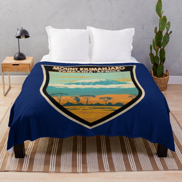 Item preview, Mount Kilimanjaro Tanzania Africa Badge designed and sold by KrisSidDesigns.