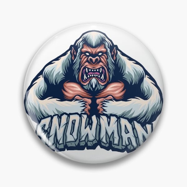Item preview, The Bigfoot Angry Snow Man designed and sold by Lastazizi.