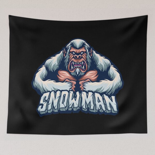 Item preview, The Bigfoot Angry Snow Man designed and sold by Lastazizi.