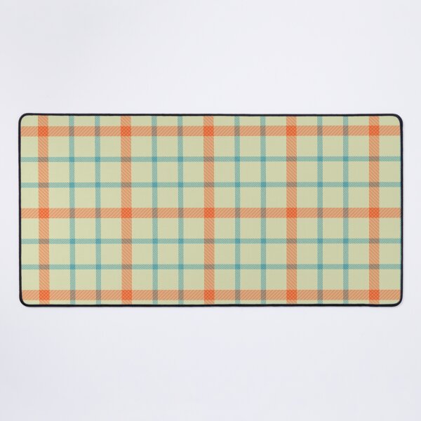 Item preview, Plaid Ivory Blue Orange designed and sold by susycosta.