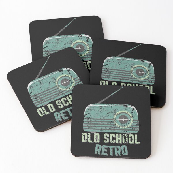 Item preview, Old School Retro Green Radio Distressed designed and sold by 133DandC.