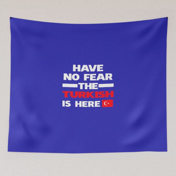 Item preview, No Fear Turkish Is Here Turkey Pride designed and sold by AlwaysAwesome.