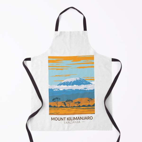 Item preview, Mount Kilimanjaro Tanzania Africa Vintage designed and sold by KrisSidDesigns.