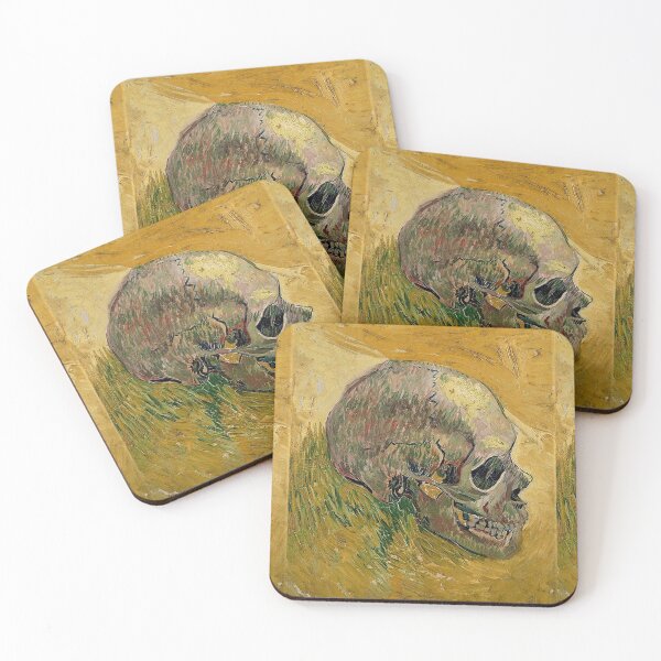 Item preview, Van Gogh "Skull" designed and sold by lava-girl.