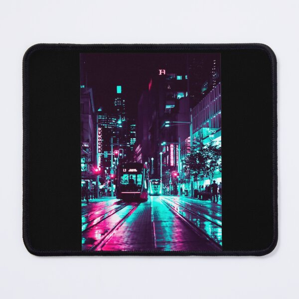 Item preview, Train City Neon Retro Synthwave designed and sold by Jeff Creative.