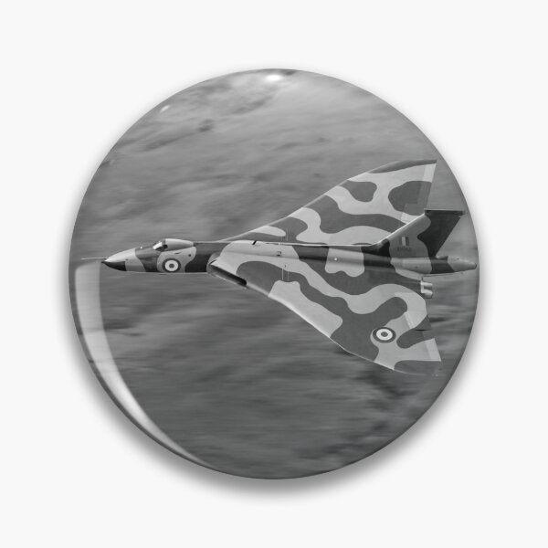 Item preview, Vulcan B2 low level against hillside B&W version designed and sold by Flight Artworks.