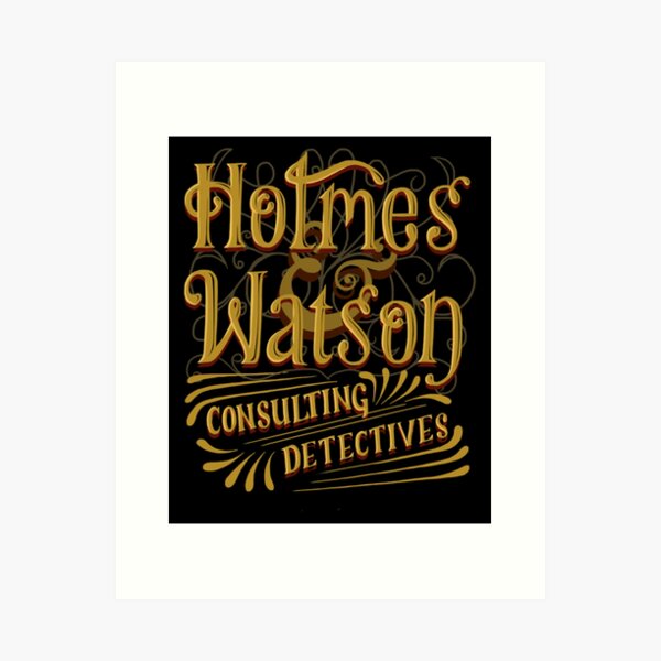 Item preview, Vintage Sherlock - Brett N Burke Christmas designed and sold by RichardKabat.