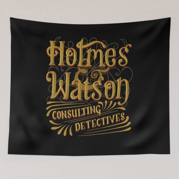 Item preview, Vintage Sherlock - Brett N Burke Christmas designed and sold by RichardKabat.