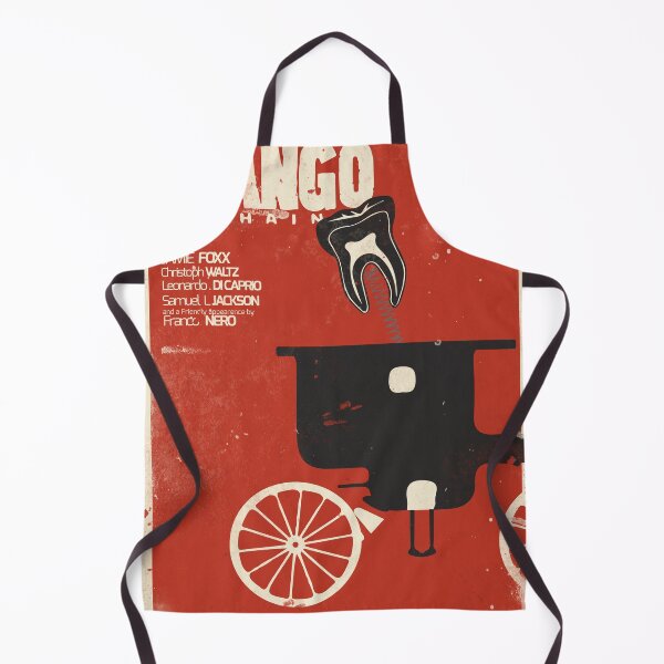 Item preview, Django unchained, Quentin Tarantino minimalist movie poster, spaghetti western, Leonardo Di Caprio, Christoph Waltz, Jamie Foxx designed and sold by Spallutos.