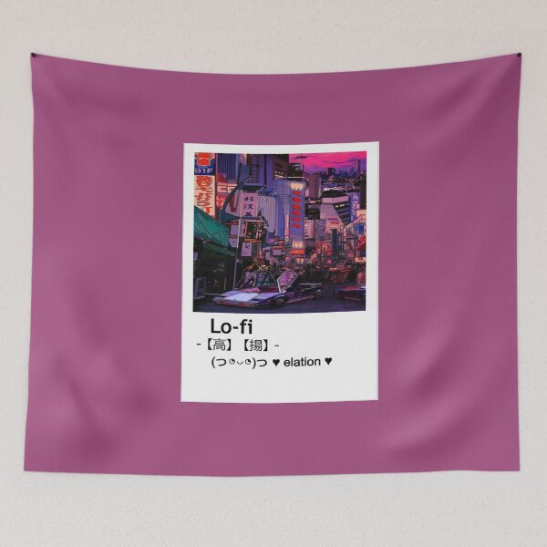 Item preview, aesthetic japanese cities wallpapers Osaka tokyo designed and sold by Design Repo.
