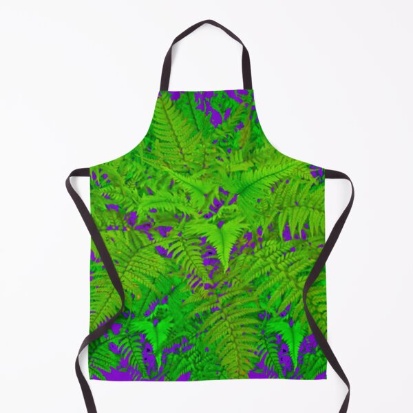 Item preview, GREEN FERNS ABSTRACT PLUM COLOR ACCENTS designed and sold by sharlesart.