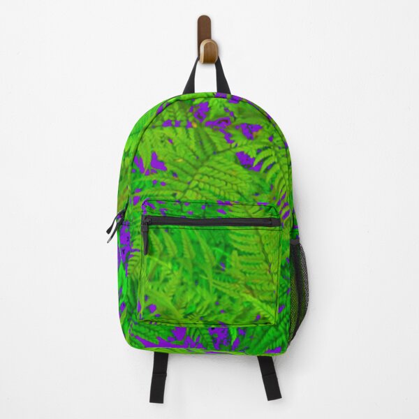 Item preview, GREEN FERNS ABSTRACT PLUM COLOR ACCENTS designed and sold by sharlesart.