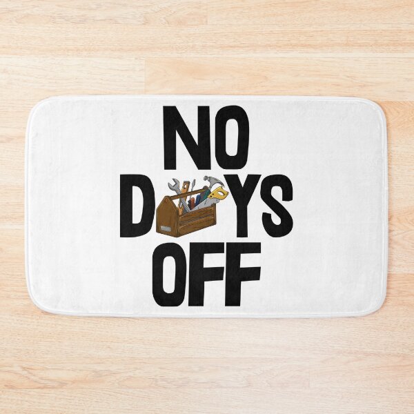 Item preview, No Days Off  designed and sold by Bendthetrend.