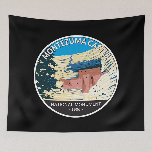 Item preview, Montezuma Castle National Monument Arizona Circle designed and sold by KrisSidDesigns.