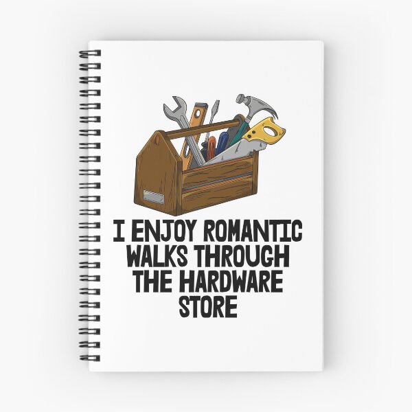 Item preview, I Enjoy Romantic Walks Through The Hardware Store black designed and sold by Bendthetrend.