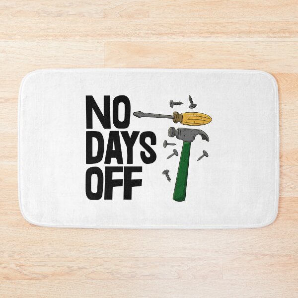 Item preview, No Days Off  designed and sold by Bendthetrend.