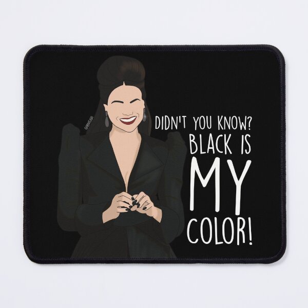 Item preview, Didn't you know black is my color? designed and sold by fanartbygabi | Gabi Veiga.