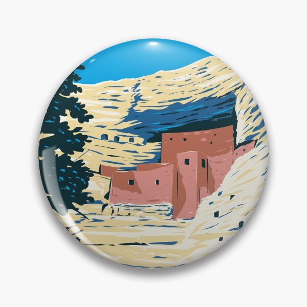 Item preview, Montezuma Castle National Monument Arizona Vintage designed and sold by KrisSidDesigns.