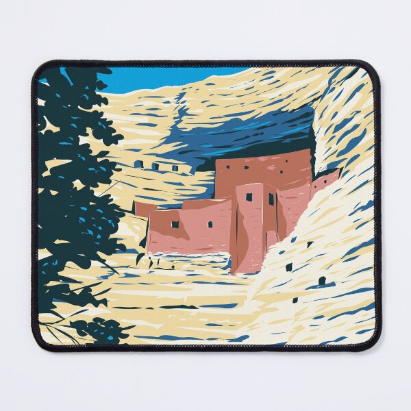 Item preview, Montezuma Castle National Monument Arizona Vintage designed and sold by KrisSidDesigns.
