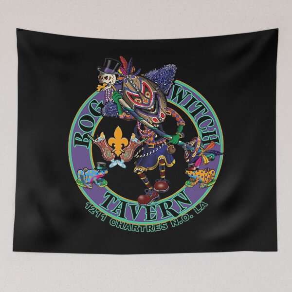 Item preview, Voodoo Witch Doctor New Orleans Mardi Gras NOLA Pub Crawl designed and sold by BinneyKassidy.