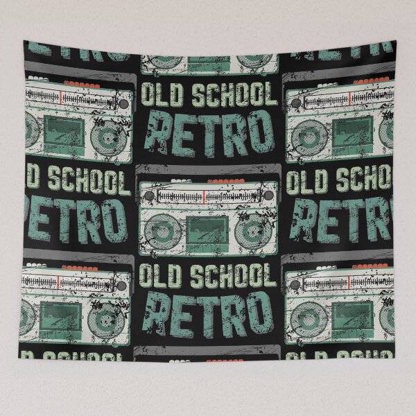 Item preview, Retro Old School Beatbox Radio Distressed designed and sold by 133DandC.