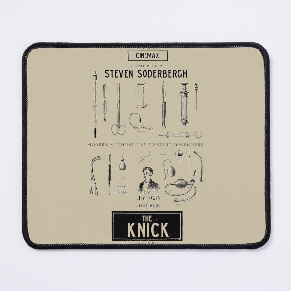 Item preview, The knick, Steven Soderbergh, vintage tv series poster, starring Clive Owen as Dr. Thackery, modern medicine had to start somewhere designed and sold by Spallutos.