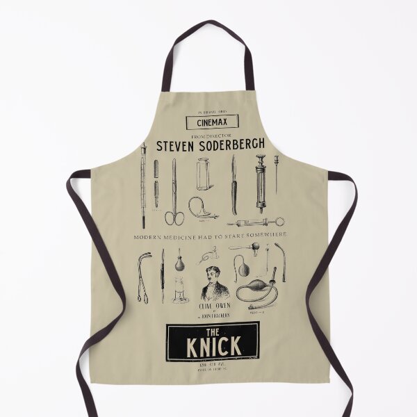 Item preview, The knick, Steven Soderbergh, vintage tv series poster, starring Clive Owen as Dr. Thackery, modern medicine had to start somewhere designed and sold by Spallutos.