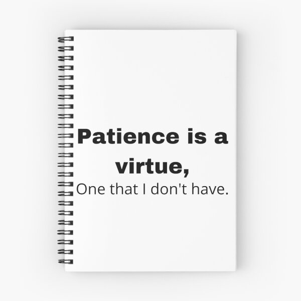 Item preview, No patience  designed and sold by salvage203.