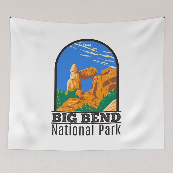 Item preview, Big Bend National Park Balanced Rock designed and sold by KrisSidDesigns.