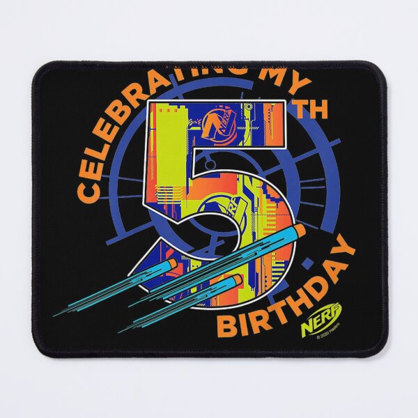Item preview, Kids Nerf Celebrating My 5th Birthday designed and sold by TrumpshiAnei.