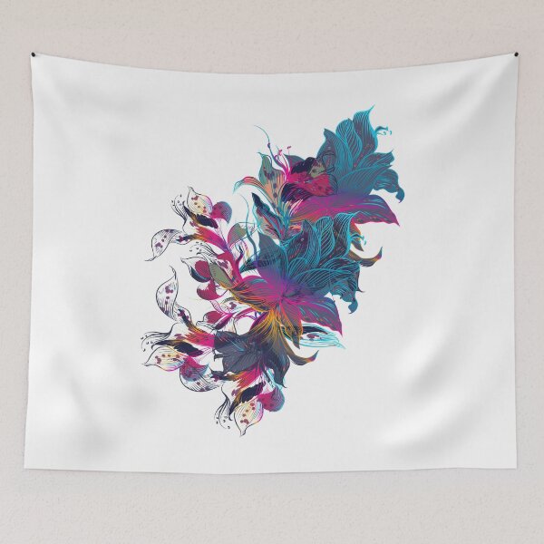 Item preview, Artistic Colorful Flowers Make Life Beautiful. designed and sold by monodesigns.