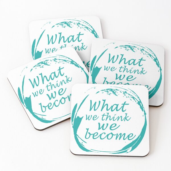 Item preview, What we think, we become, Positive Thinking designed and sold by Kenvis-edu.