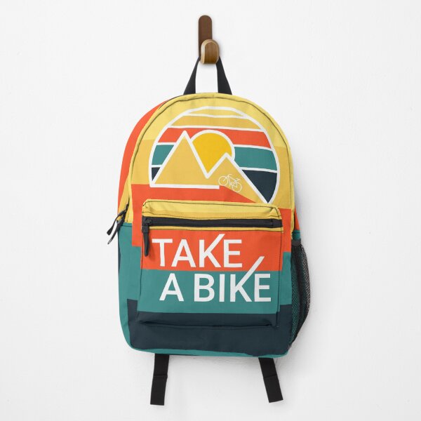 Item preview, Take a Bike or Take a Hike, the Mountains for The Real Adventure designed and sold by etoide.